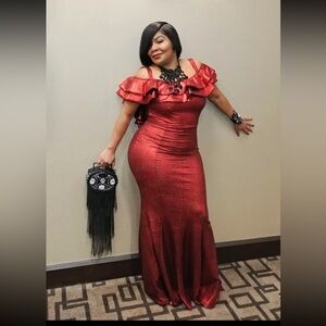 Dynasty Waterfall Fringe Clutch